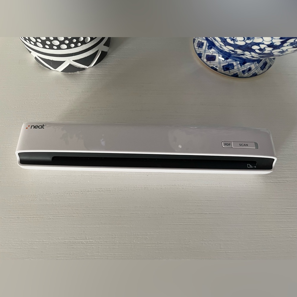 Neat Receipts NM-1000 Mobile Scanner Digital Filing System Mac PC No USB Cord
